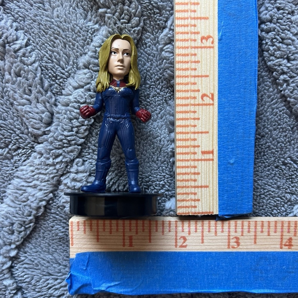 Captain Marvel Movie Theatre Cup‎ Topper 3" Endgame 2019 Avengers Collectible